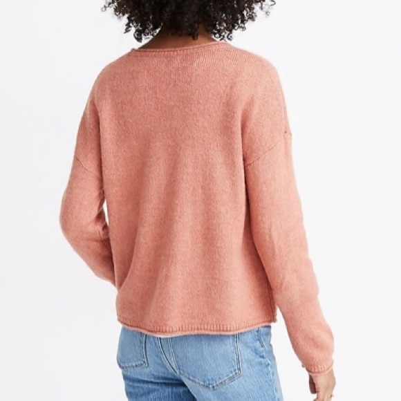MADEWELL Chelsea Pocket Pullover Sweater Size M - Picture 2 of 15